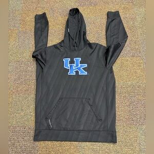 Nike Kentucky wildcats hoodie mens large black pullover basketball therma fit